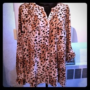 FYLO Leopard blouse